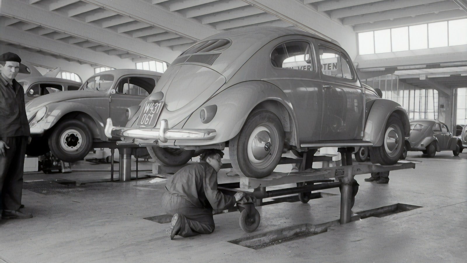 Premium ekspertiz hizmeti için hazırlanan servis alanı